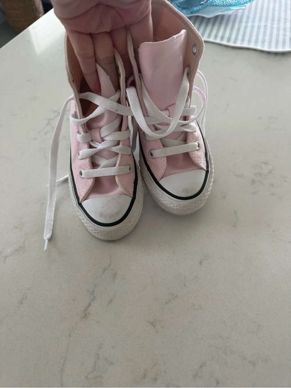 Converse Kids Pink High-Top